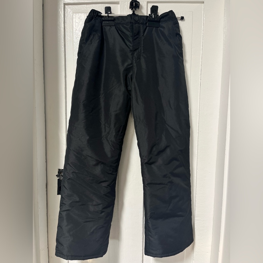 NWT Children’s Place Black Insulated Snow pants size 14